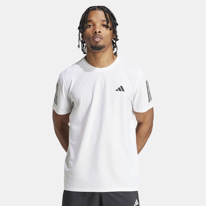adidas Men's Own the Run T-Shirt White adidas Men's Own the Run T-Shirt White image number 0