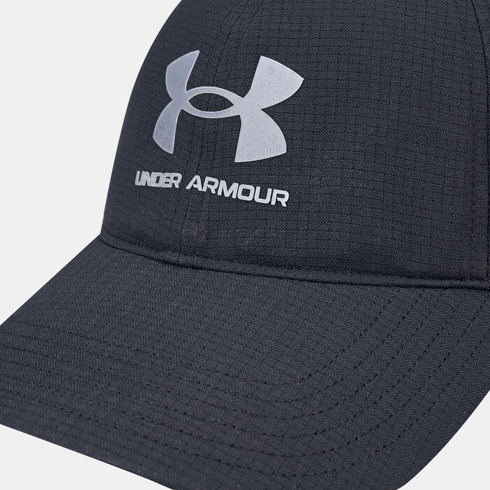 Under Armour Men's UA Iso-Chill ArmourVent™ Adjustable Cap Black Under Armour Men's UA Iso-Chill ArmourVent™ Adjustable Cap Black image number 2