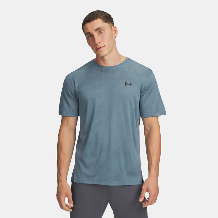 Under Armour Men's UA Tech Vent T-Shirt Blue Under Armour Men's UA Tech Vent T-Shirt Blue image number 0