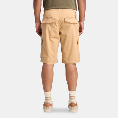 Timberland Men's Woven Badge Cargo Shorts yellow