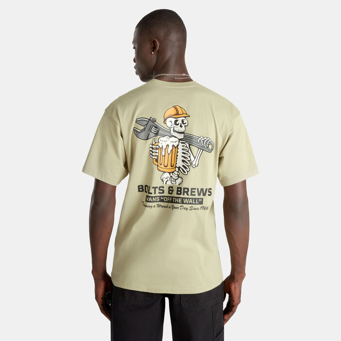 Vans Men's Wrenched T-Shirt Green Vans Men's Wrenched T-Shirt Green image number 1