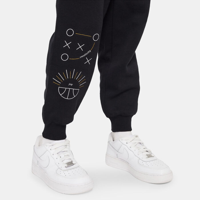 Nike Kids' Culture of Basketball Pants (Older Kids) Black image number 3