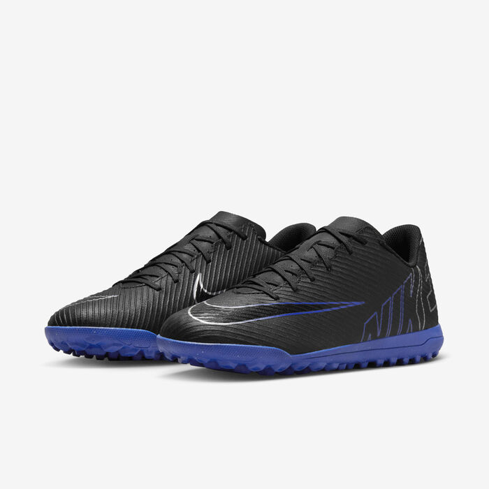 Nike Mercurial Vapor 15 Club Turf Football Shoes Black Nike Mercurial Vapor 15 Club Turf Football Shoes Black image number 4