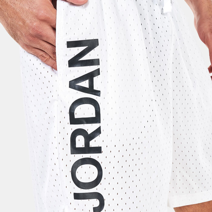 Jordan Men's Dri-FIT Sport BC Mesh Graphic Shorts White Jordan Men's Dri-FIT Sport BC Mesh Graphic Shorts White image number 3