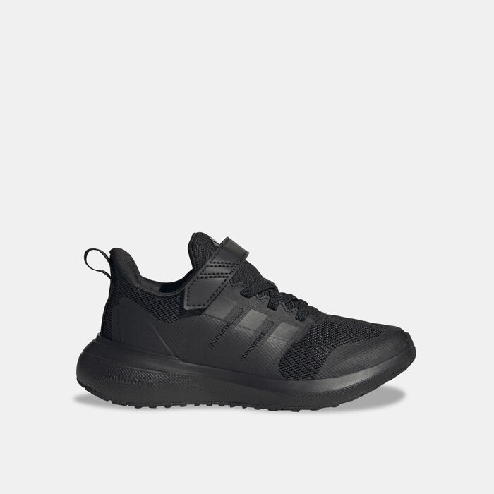 adidas Kids' FortaRun 2.0 Cloudfoam Velcro Shoes Black adidas Kids' FortaRun 2.0 Cloudfoam Velcro Shoes Black image number 0