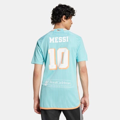 adidas Men's Inter Miami 24/25 Lionel Messi Third Replica Football Jersey Green adidas Men's Inter Miami 24/25 Lionel Messi Third Replica Football Jersey Green