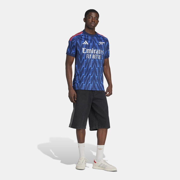 adidas Men's Arsenal 25/26 Away Replica Football Jersey Blue image number 2