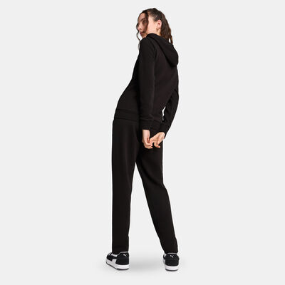 PUMA Women's Metallic Graphic Tracksuit Black PUMA Women's Metallic Graphic Tracksuit Black