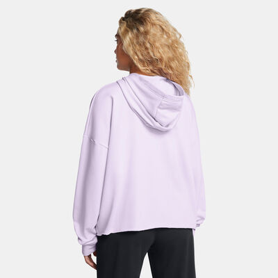 Under Armour Women's Rival Logo Hoodie Purple Under Armour Women's Rival Logo Hoodie Purple