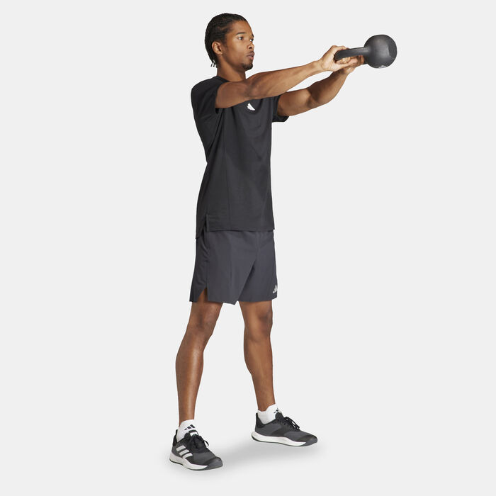 adidas Men's Designed for Training HIIT Shorts Black adidas Men's Designed for Training HIIT Shorts Black image number 2