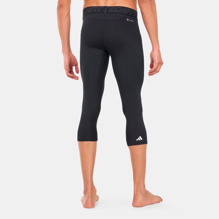 adidas Men's Techfit Training 3/4 Tights Black adidas Men's Techfit Training 3/4 Tights Black image number 1