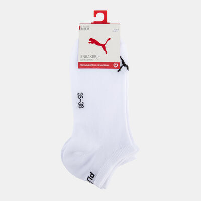 PUMA Logo Socks (3 Pairs) White PUMA Logo Socks (3 Pairs) White