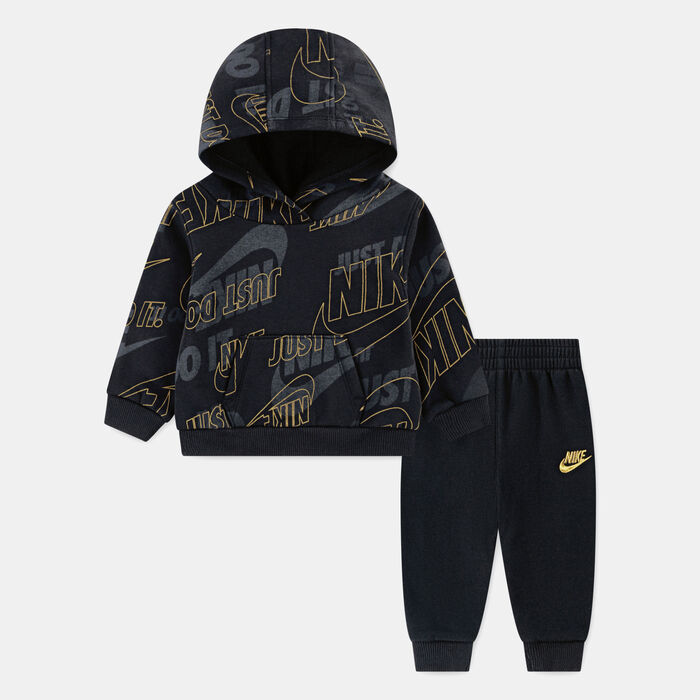 Nike Kids' Lightweight Fleece Set Black Nike Kids' Lightweight Fleece Set Black image number 0