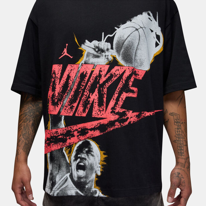 Jordan Men's Reissue T-Shirt Black Jordan Men's Reissue T-Shirt Black image number 3