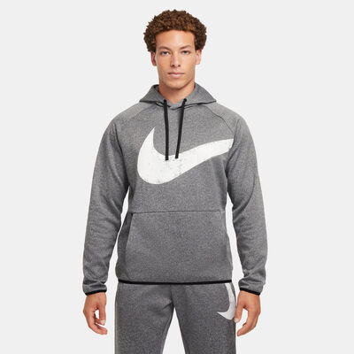 Nike Men's Therma-FIT Training Hoodie Grey