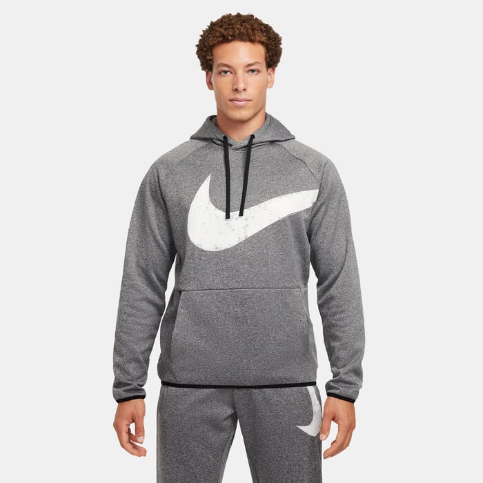 Nike Men's Therma-FIT Training Hoodie Grey Nike Men's Therma-FIT Training Hoodie Grey image number 0