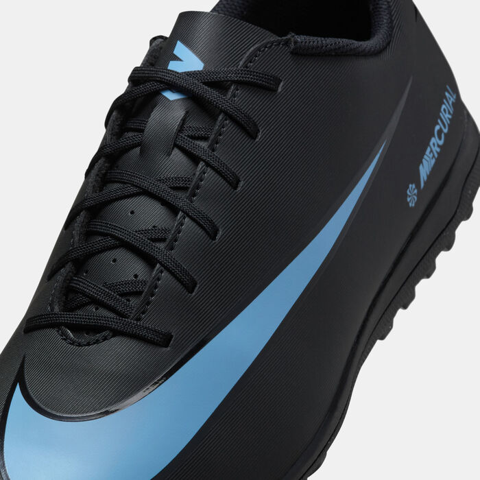 Nike Men's Mercurial Vapor 16 Club Turf Ground Football Shoes Black Nike Men's Mercurial Vapor 16 Club Turf Ground Football Shoes Black image number 4
