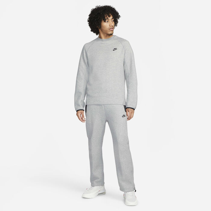 Nike Men's Sportswear Tech Fleece Crew Grey image number 5