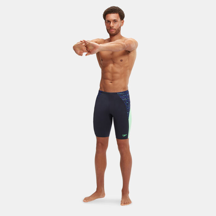 Speedo Men's Endurance+ Max Splice Swimming Jammers Blue Speedo Men's Endurance+ Max Splice Swimming Jammers Blue image number 2