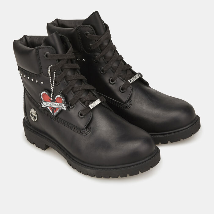 Timberland Women's 6-Inch Heritage Cupsole Waterproof Boot Black Timberland Women's 6-Inch Heritage Cupsole Waterproof Boot Black image number 1