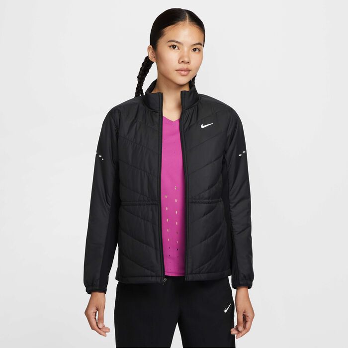 Nike Women's Swift Therma-FIT Running Jacket Black image number 0