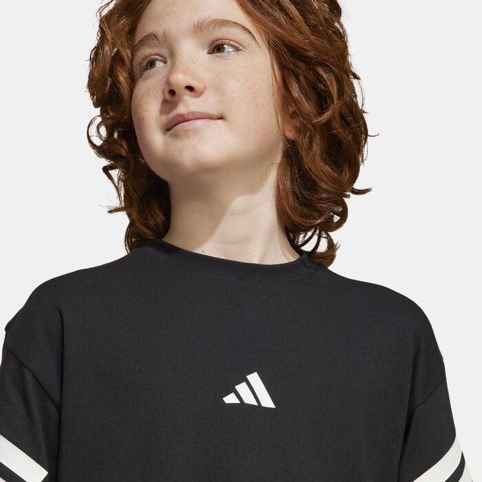 adidas Kids' Future Icons T-Shirt Black adidas Kids' Future Icons T-Shirt Black image number 5
