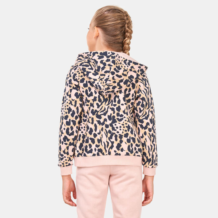 PUMA Kids' Alpha Printed Full-Zip Hoodie (Older Kids) Multi-Color PUMA Kids' Alpha Printed Full-Zip Hoodie (Older Kids) Multi-Color image number 1