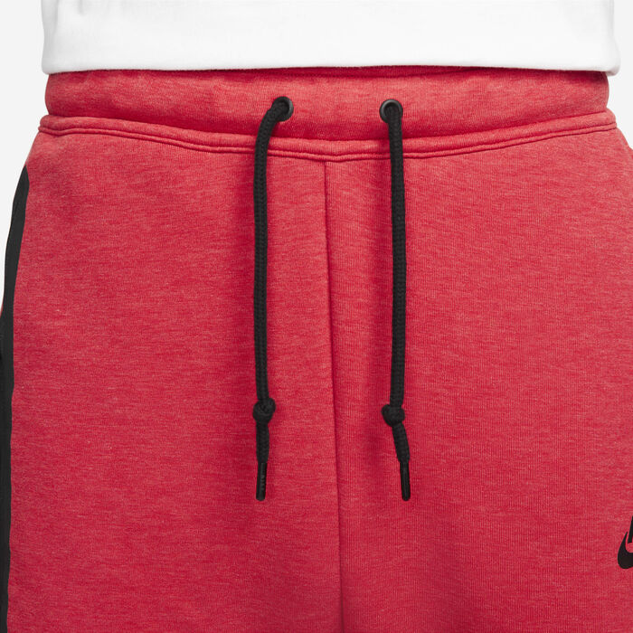 Nike Men's Sportswear Tech Fleece Joggers Red image number 2