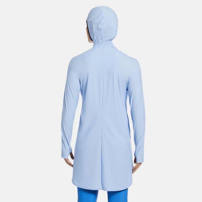 Nike Swim Women's Victory Full-Coverage Solid Swimming Tunic Blue Nike Swim Women's Victory Full-Coverage Solid Swimming Tunic Blue image number 1