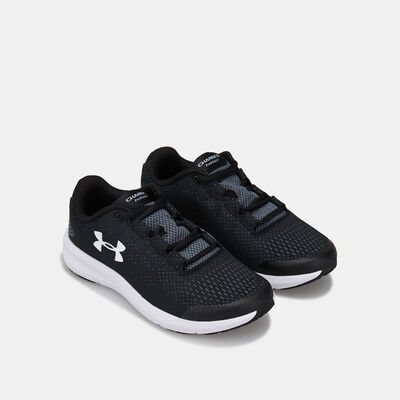 Under Armour Kids' Charged Pursuit 2 Shoe (Older Kids) Black