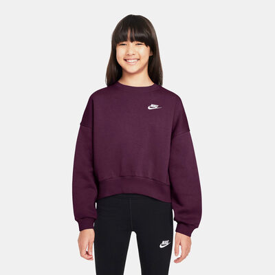 Nike Kids' Sportswear Club Sweatshirt Red