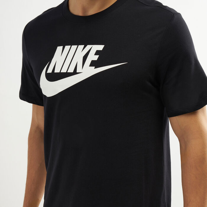 Nike Men's Sportswear Icon Futura T-Shirt Black Nike Men's Sportswear Icon Futura T-Shirt Black image number 6