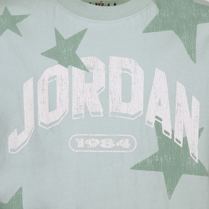 Jordan Kids' Six Flowers T-Shirt Green Jordan Kids' Six Flowers T-Shirt Green image number 2