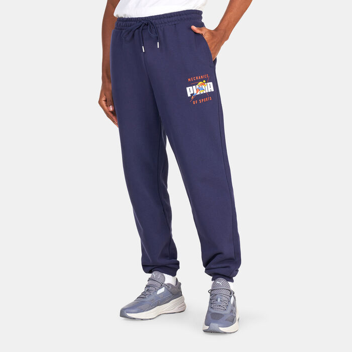 PUMA Men's Track Meet Sweatpants Blue PUMA Men's Track Meet Sweatpants Blue image number 0