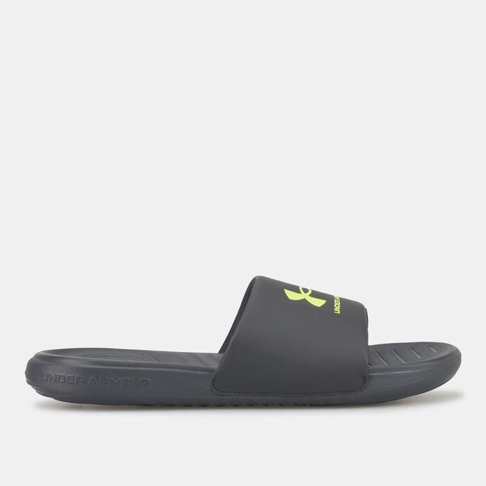 Under Armour Men's Ansa Fixed Slides Black Under Armour Men's Ansa Fixed Slides Black image number 1