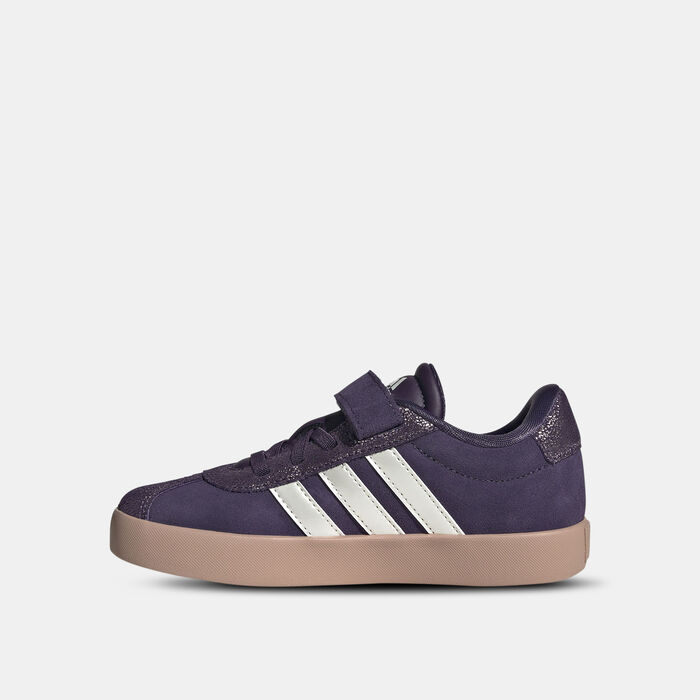 adidas Kids' VL Court 3.0 Shoes Purple image number 2