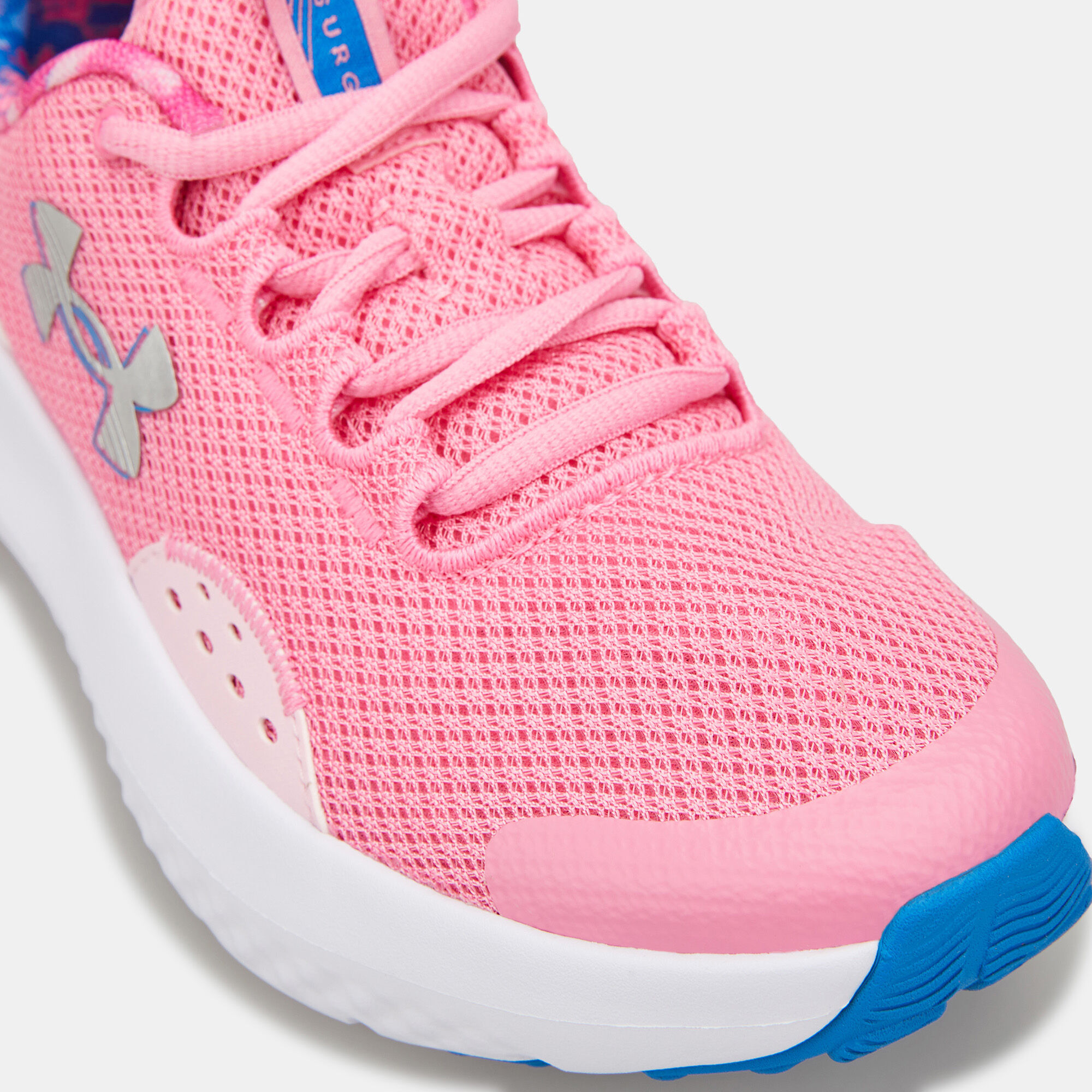Under armour shoes kids pink cheap