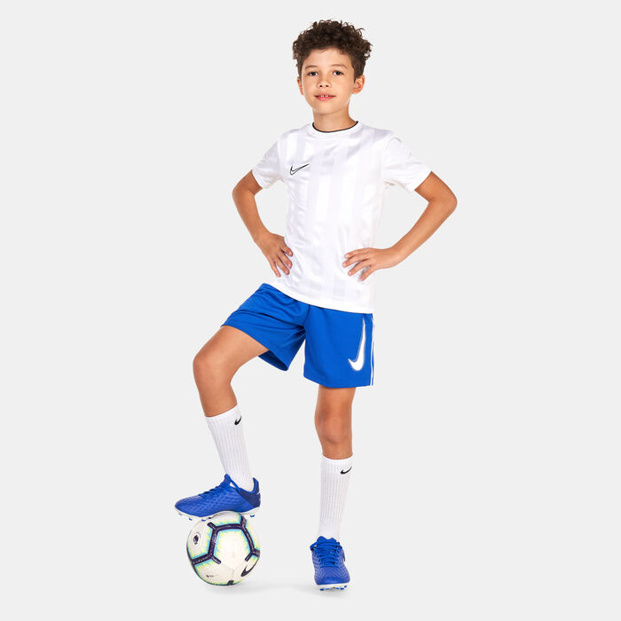 Nike Kids' Multi Dri-FIT Graphic Training Shorts Blue image number 2