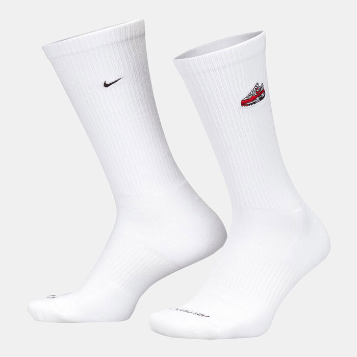 Nike Everyday Plus Cushioned Crew Socks White image number 0