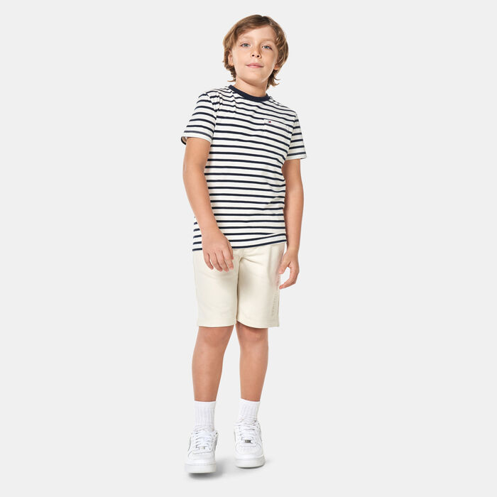 Tommy Hilfiger Kids' Breton Stripe Pocket T-Shirt (Older Kids) Blue image number 2