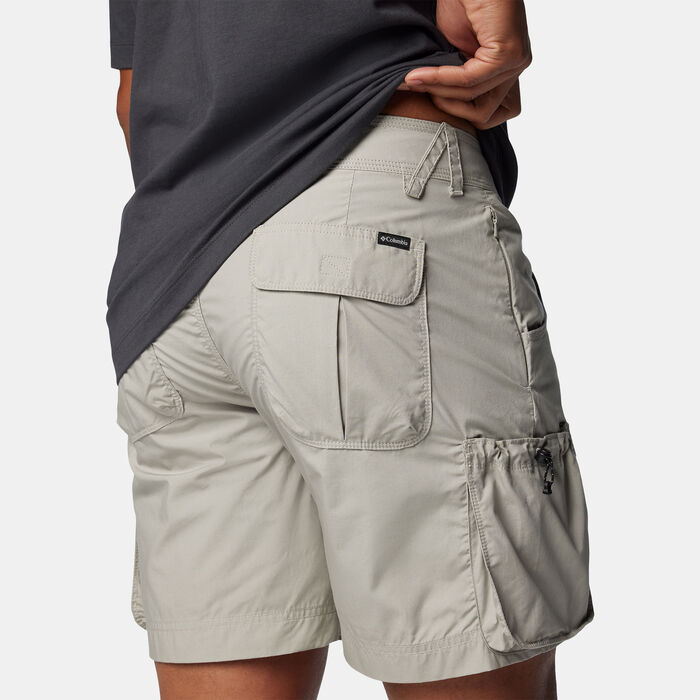 Columbia Men's Landroamer Hiking Cargo Shorts Grey Columbia Men's Landroamer Hiking Cargo Shorts Grey image number 4