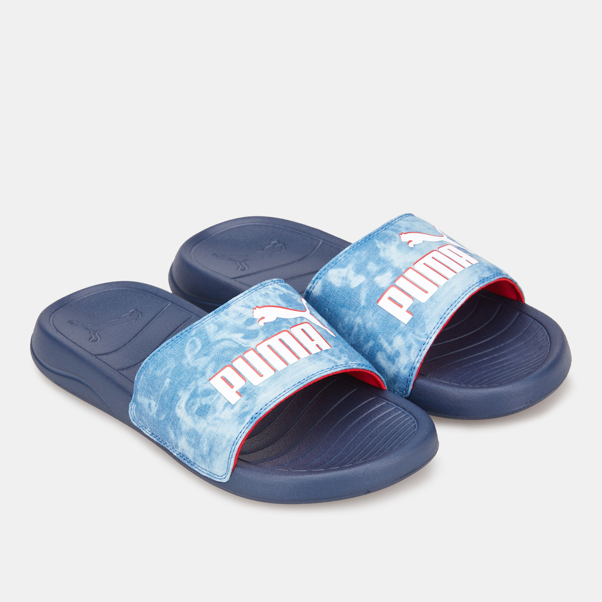 Women s Popcat 20 Indigo Slides Clear PUMA in KSA SSS