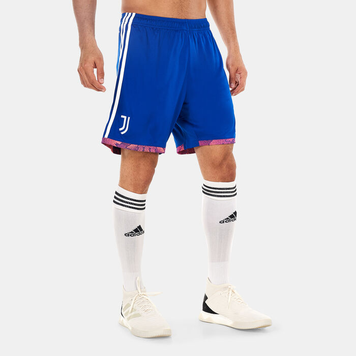 adidas Men's Juventus Third Kit Shorts - 2022/23 Blue adidas Men's Juventus Third Kit Shorts - 2022/23 Blue image number 0