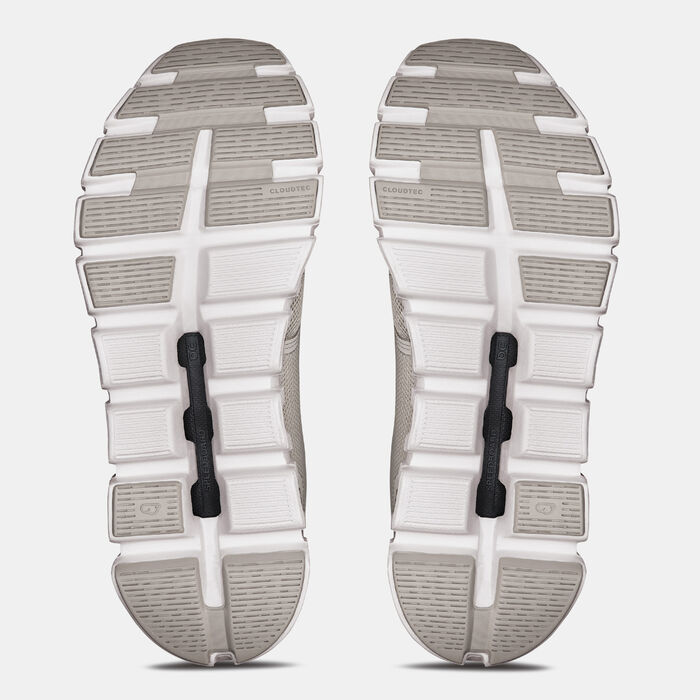 On Women's Cloud 6 Running Shoes Grey image number 6