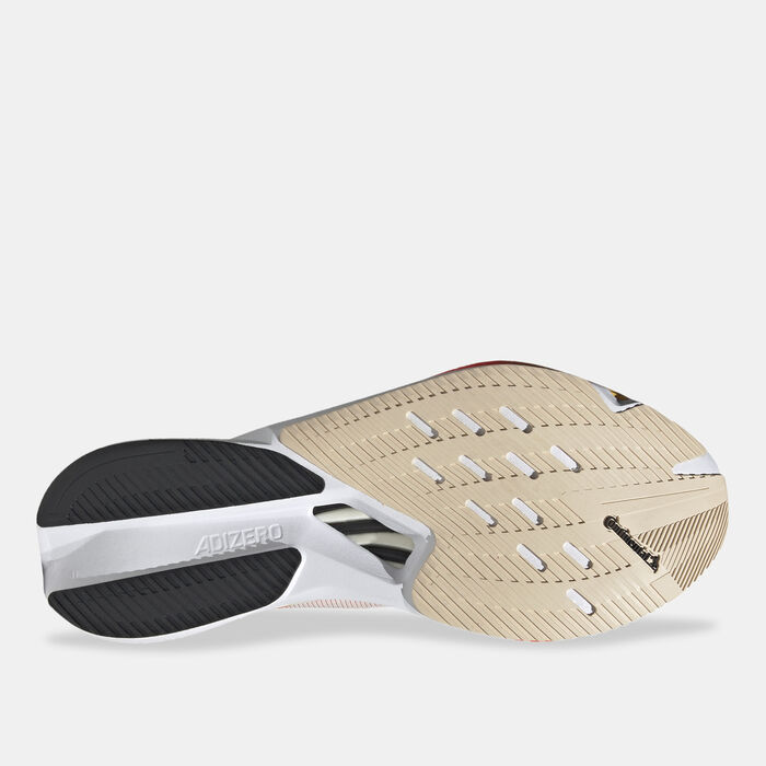 adidas Men's Adizero Boston 12 Running Shoes White adidas Men's Adizero Boston 12 Running Shoes White image number 3