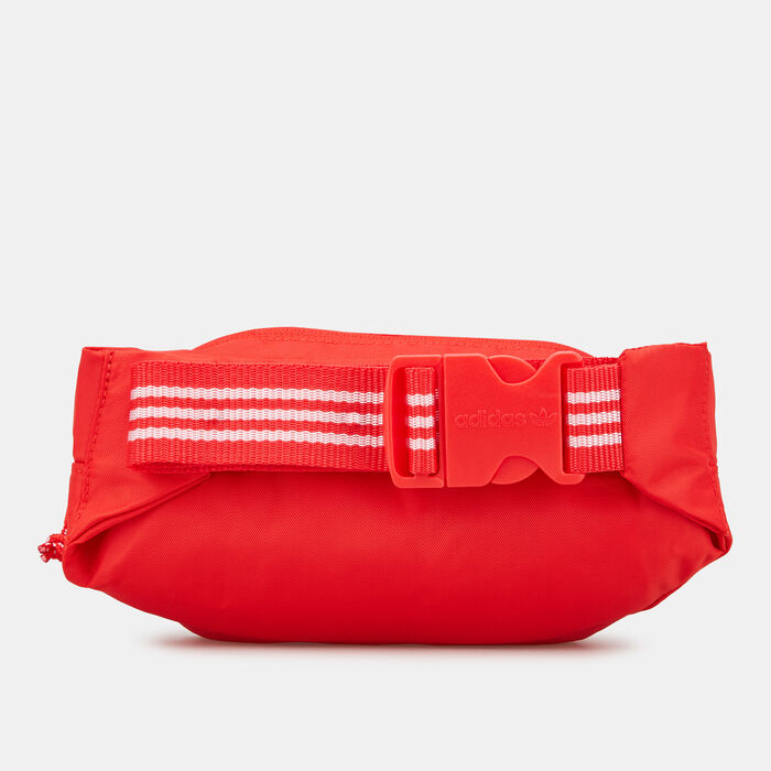 adidas Originals Adicolor Classic Waist Bag Red adidas Originals Adicolor Classic Waist Bag Red image number 1