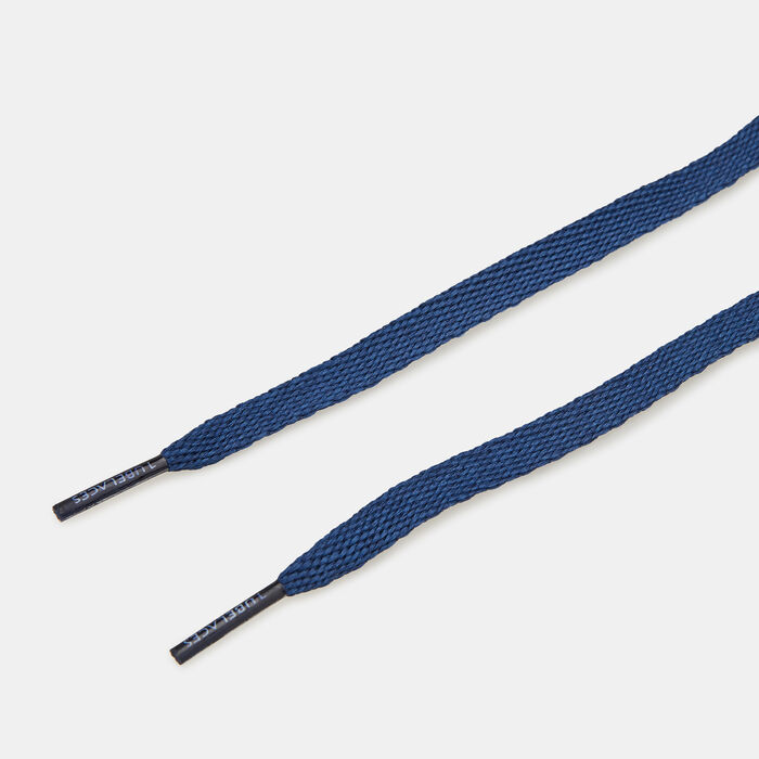TUBELACES Flat Shoelaces Blue TUBELACES Flat Shoelaces Blue image number 2