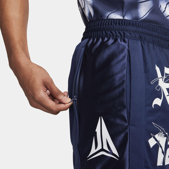 Nike Men's JA Dri-FIT DNA Basketball Shorts Blue image number 5