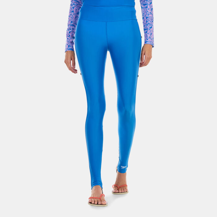 Speedo Women's Modest 3-Piece Swimsuit Blue image number 2