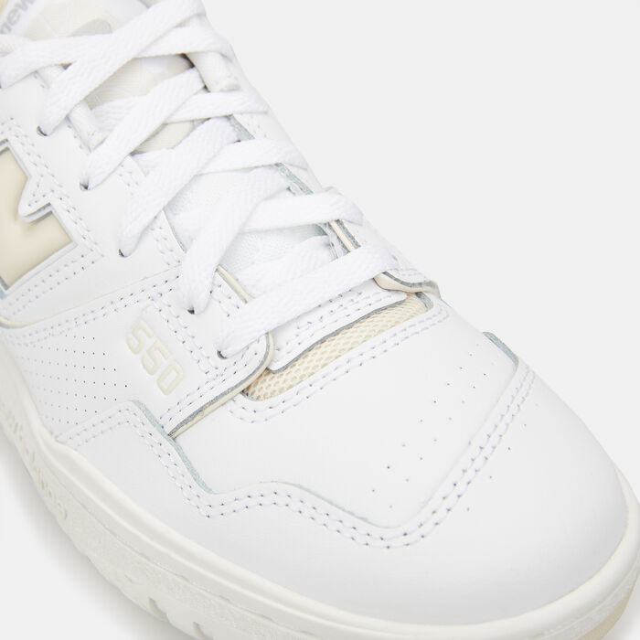 New Balance Women's BB550 Shoes White New Balance Women's BB550 Shoes White image number 4